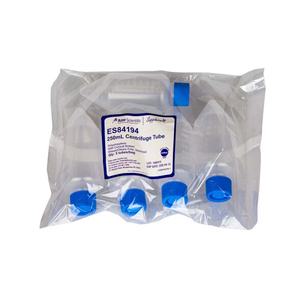 Centrifuge tube, 250mL bag